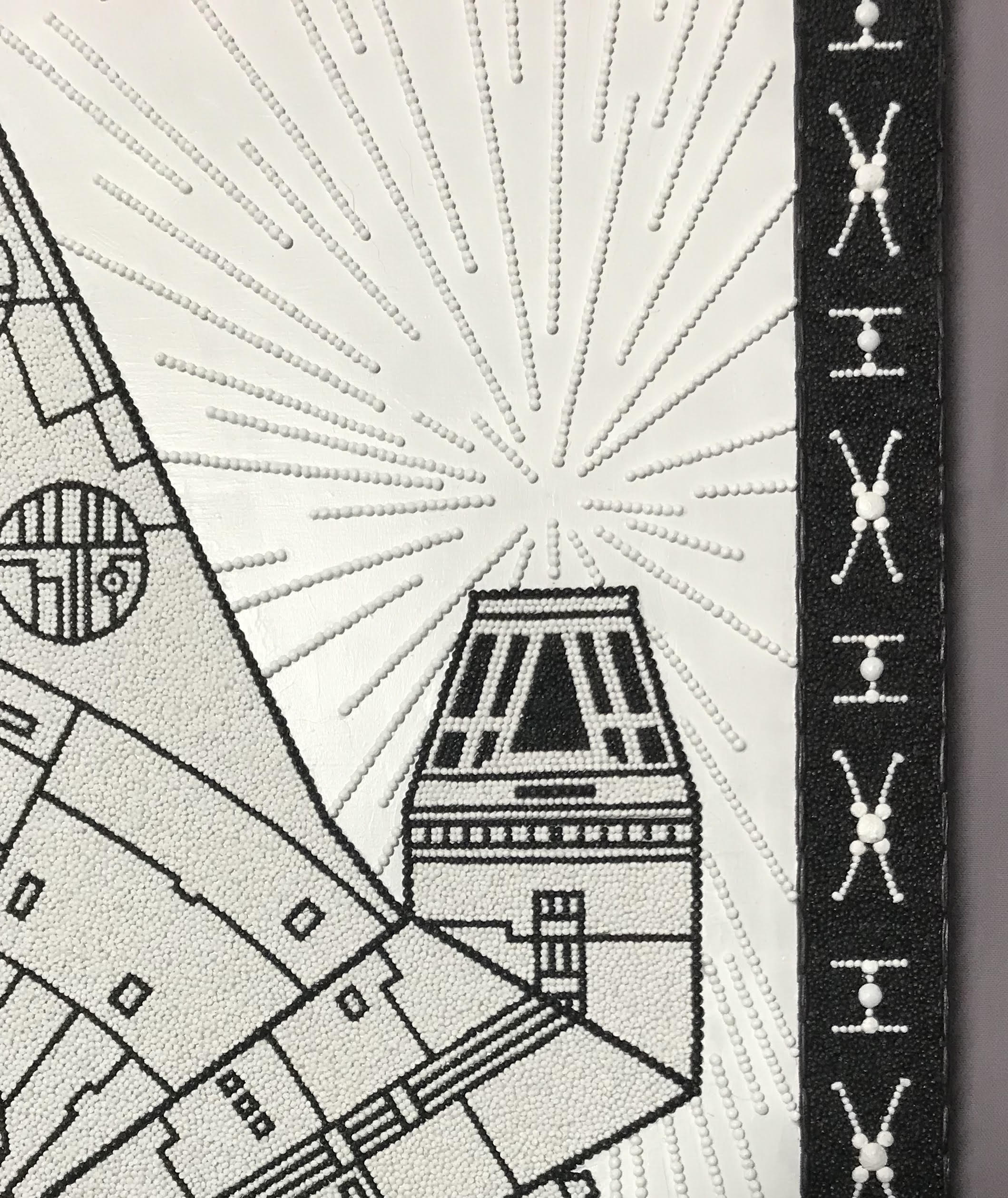 [Ann Peters The Millennium Falcon detail image 1]